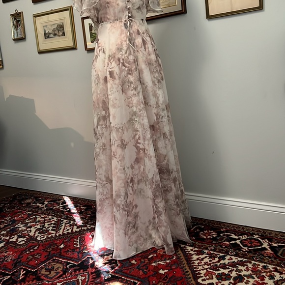 Jenny Woo Cassie Floral Maxi Dress - Picture 8 of 12